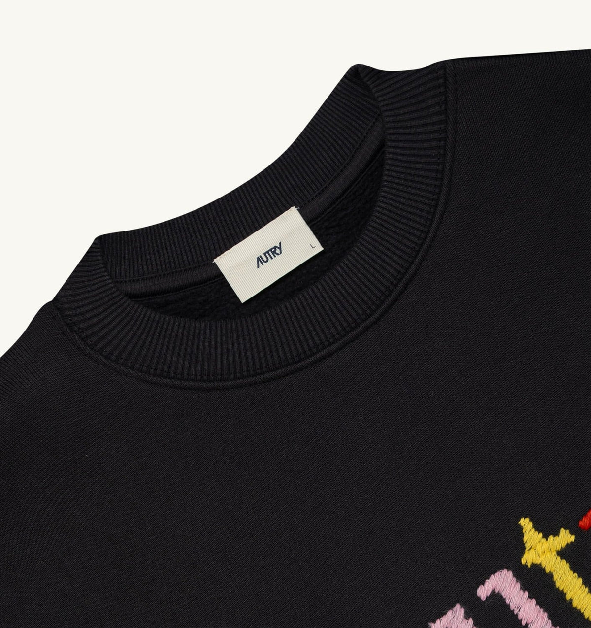 AUTRY Woman|Man SWEATSHIRT WITH MULTICOLOR LOGO UNISEX