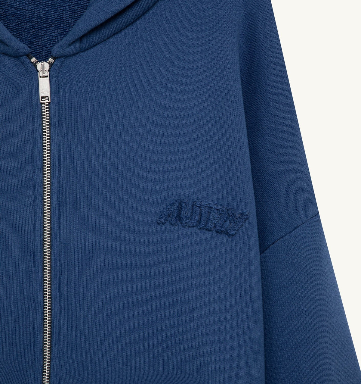 AUTRY Woman|Man TONAL LOGO FULL ZIP HOODIE UNISEX