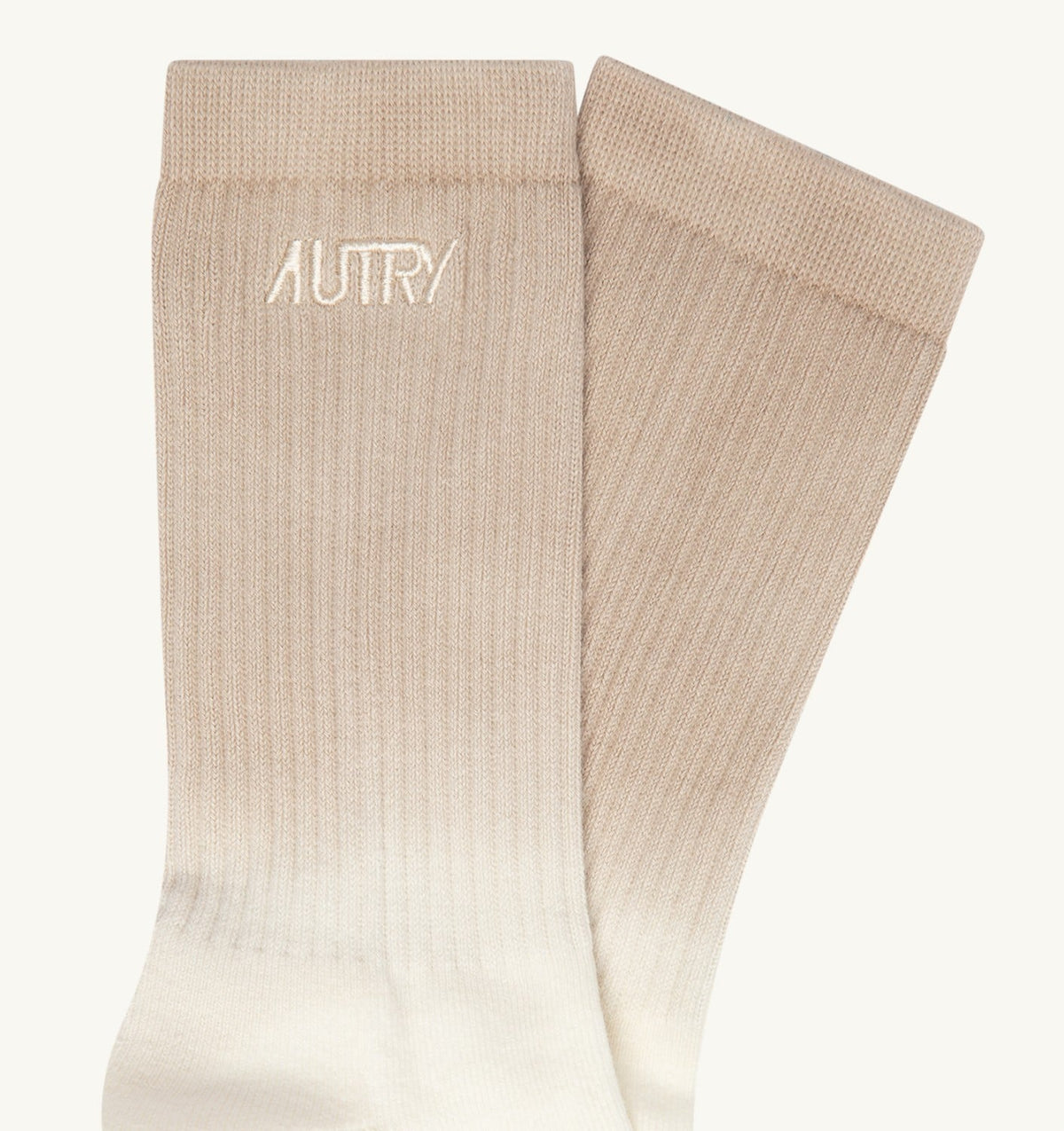 AUTRY Woman|Man TIE-DYE SOCKS WITH EMBROIDERED LOGO UNISEX