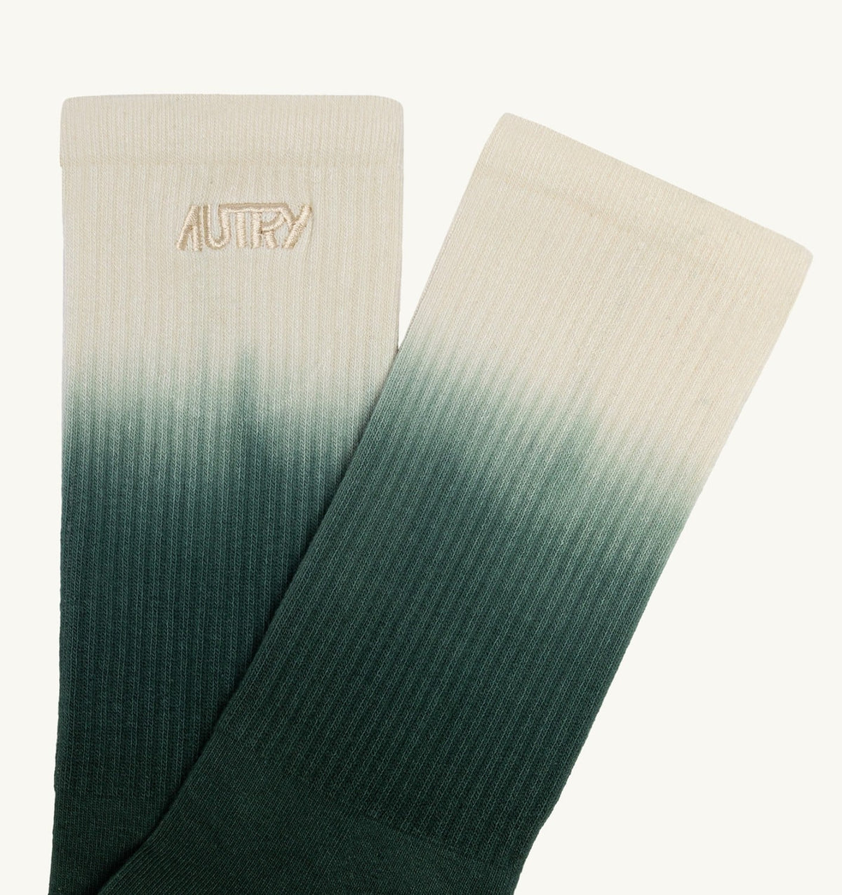 AUTRY Woman|Man TIE-DYE SOCKS WITH EMBROIDERED LOGO UNISEX