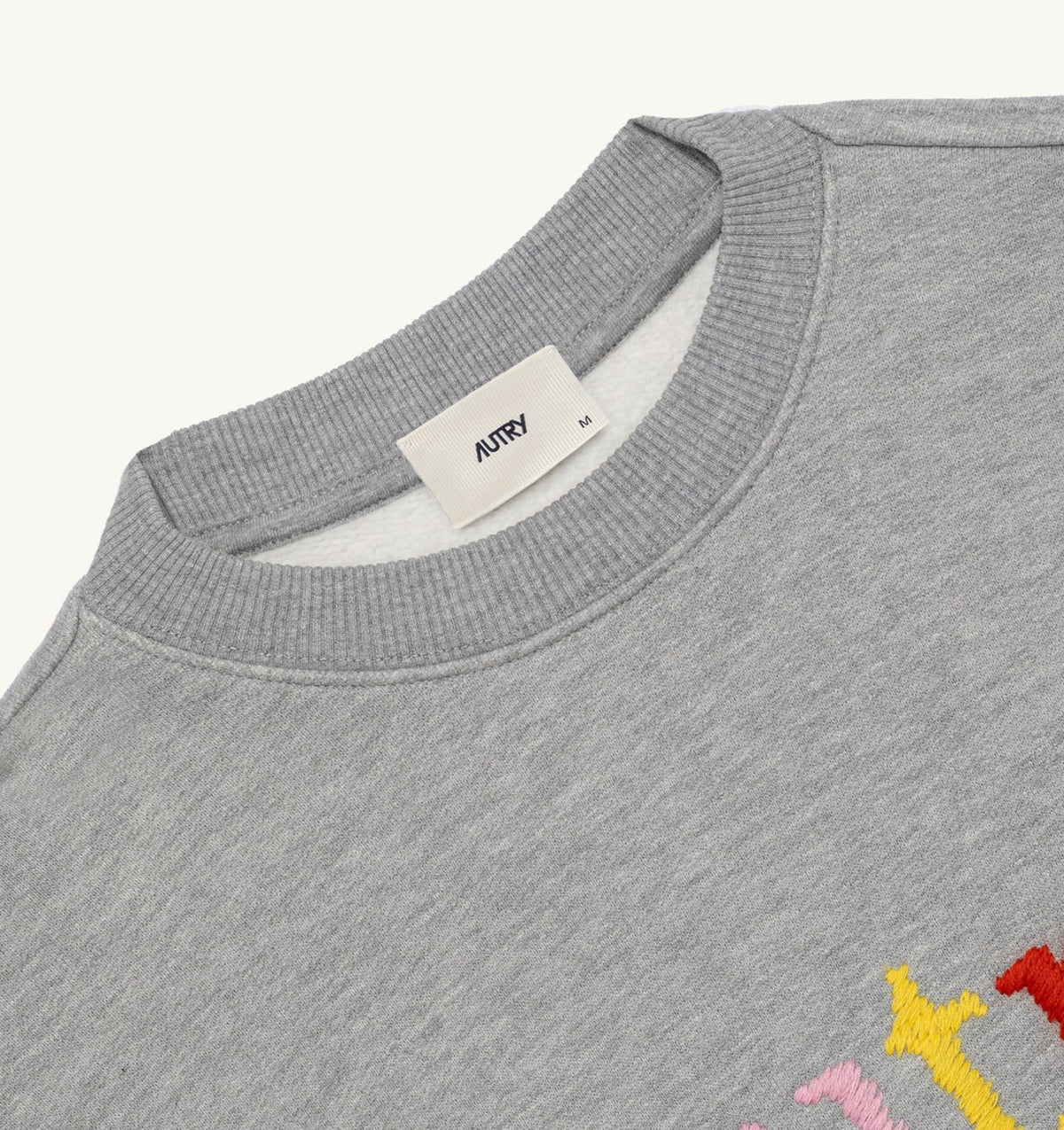 AUTRY Woman|Man SWEATSHIRT WITH MULTICOLOR LOGO UNISEX