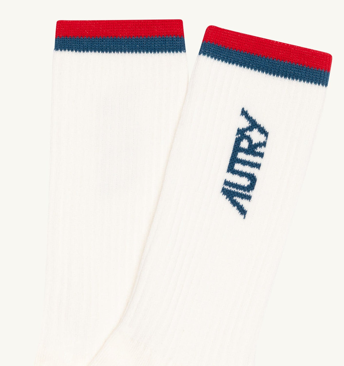 AUTRY Woman|Man JACQUARD STRIPED SOCKS WITH LOGO UNISEX