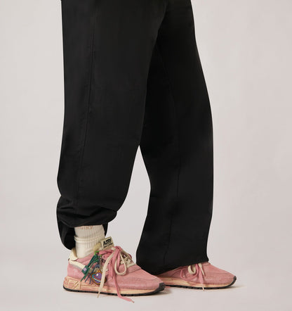 AUTRY Woman REELWIND SUPER VINTAGE SNEAKERS IN WHITE AND PINK SUEDE AND NYLON