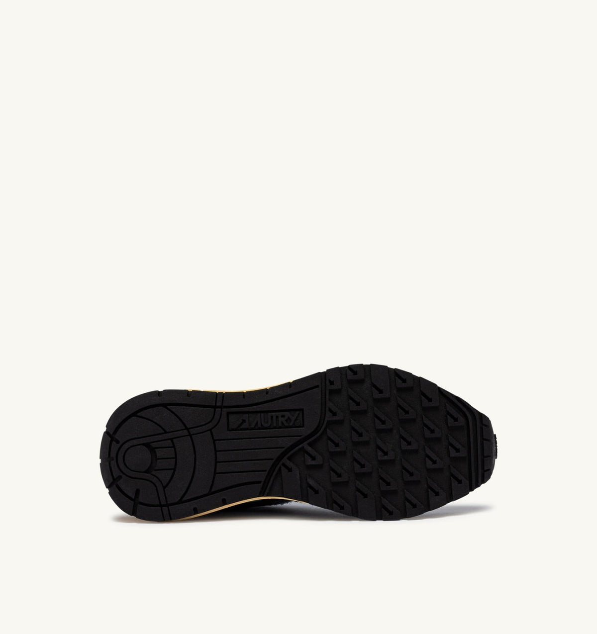 AUTRY Woman REELWIND LOW SNEAKERS IN FORGET ME NOT AND BRACKEN NYLON AND SUEDE