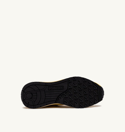 AUTRY Woman REELWIND LOW SNEAKERS IN POPCORN AND VAPOR NYLON AND SUEDE