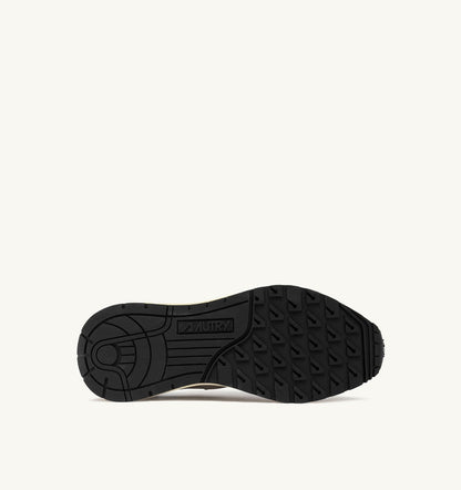AUTRY Woman REELWIND LOW SNEAKERS IN HAY NYLON AND SUEDE