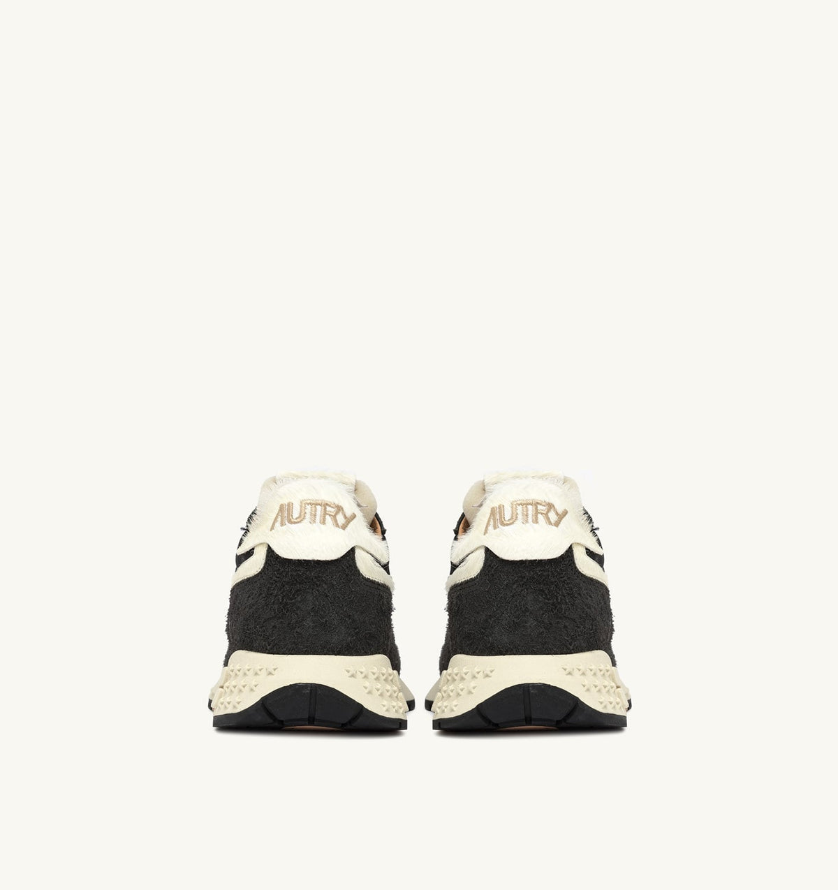 AUTRY Woman REELWIND LOW SNEAKERS IN PEAT AND NUT SUEDE AND NYLON