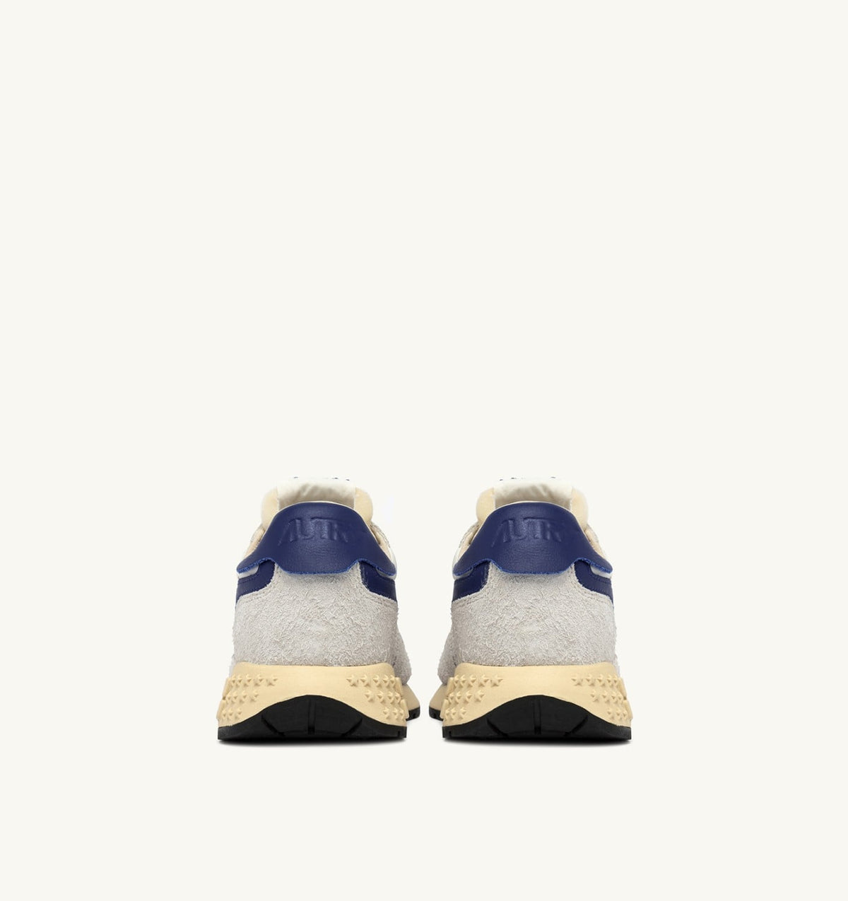 AUTRY Woman REELWIND LOW SNEAKERS IN NYLON AND SUEDE COLOR WHITE AND LIMOGES