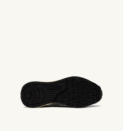 AUTRY Woman REELWIND LOW SNEAKERS IN NYLON AND SUEDE COLOR CENBLE AND GOLD FUSION
