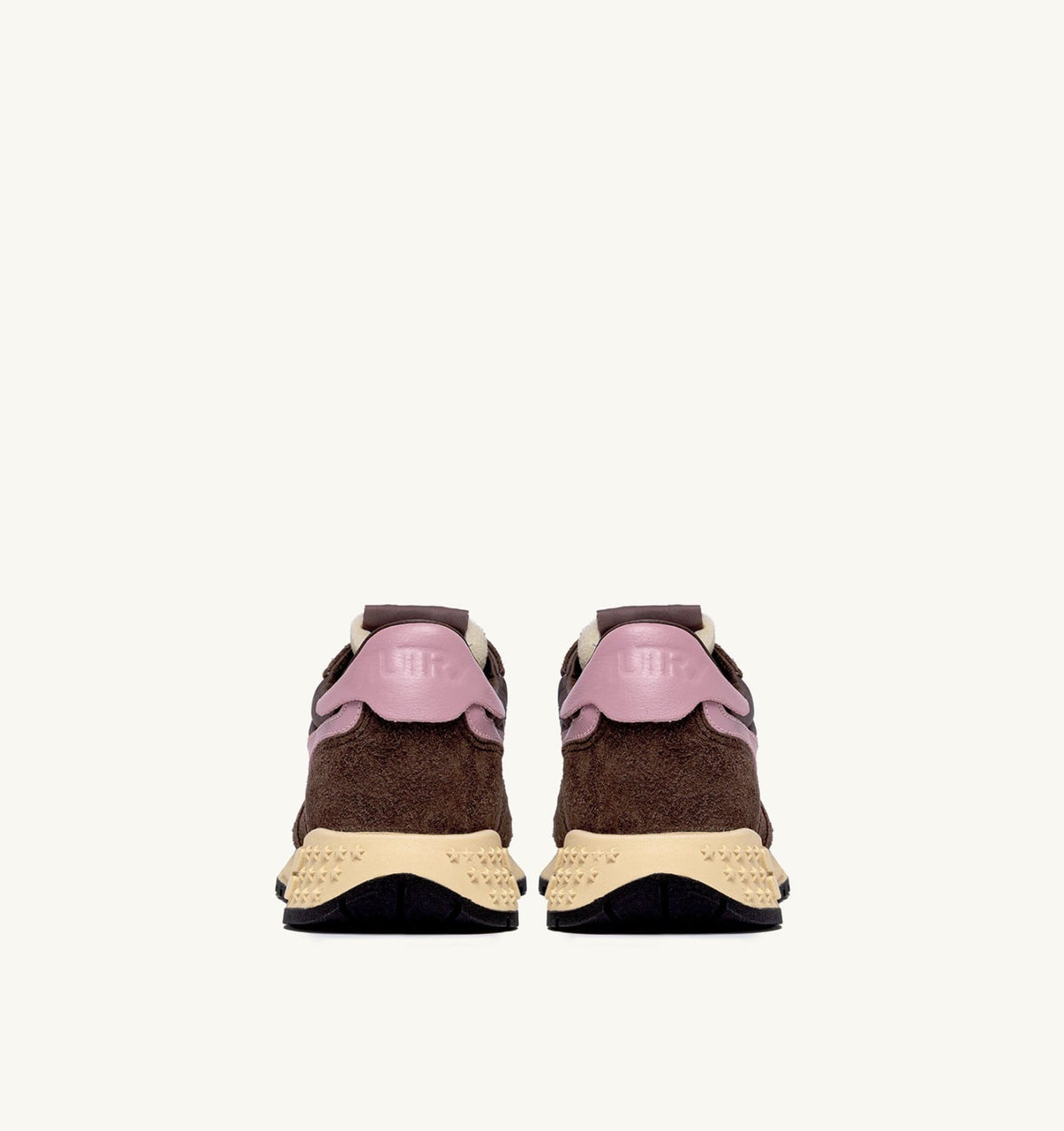 AUTRY Woman REELWIND LOW SNEAKERS IN NYLON SUEDE AND LEATHER COLOR PLUGH AND ZEPHYR