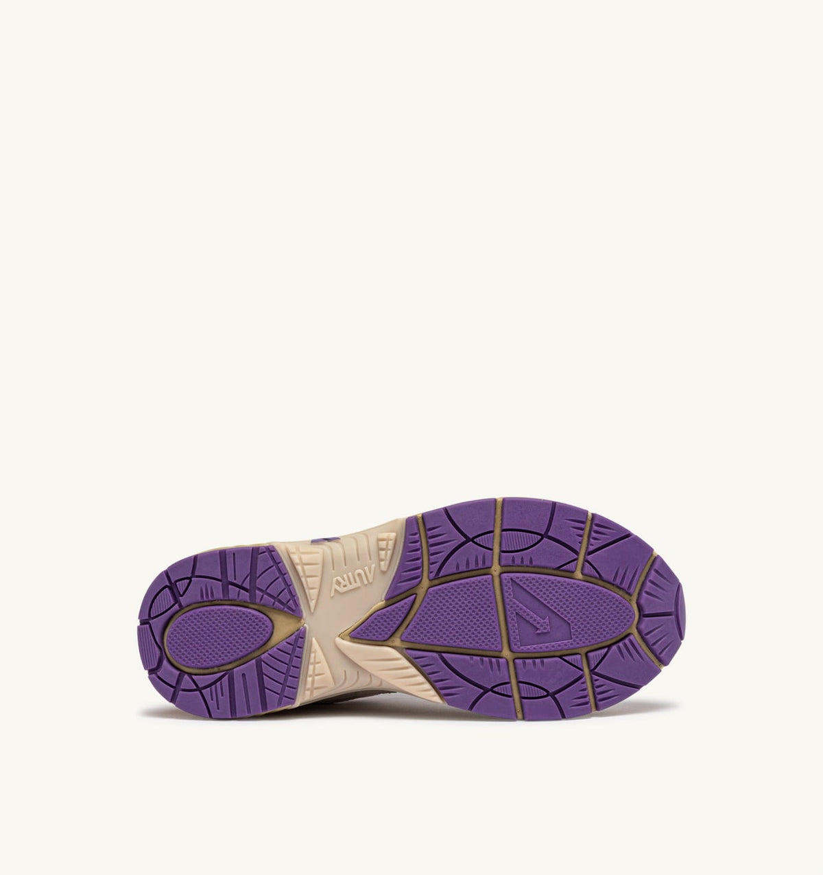 AUTRY Woman HYPERWAY SNEAKERS IN ARABESQUE AND WHITE MESH AND SUEDE