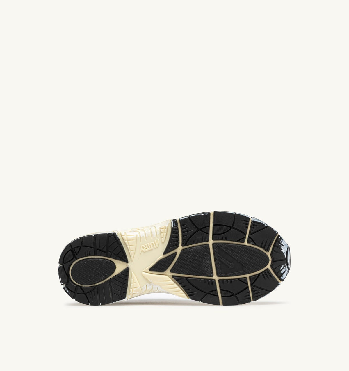 AUTRY Woman HYPERWAY SUPER VINTAGE SNEAKERS IN YELLOW AND SILVER SUEDE
