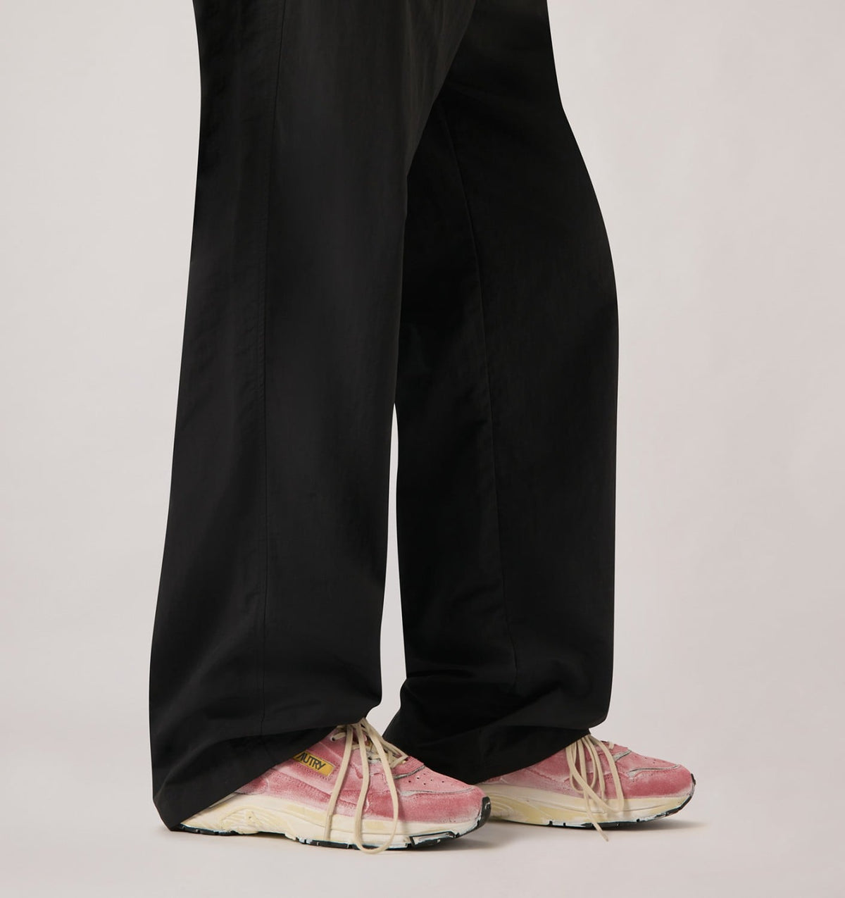 AUTRY Woman HYPERWAY SUPER VINTAGE SNEAKERS IN BABOL AND SILVER SUEDE