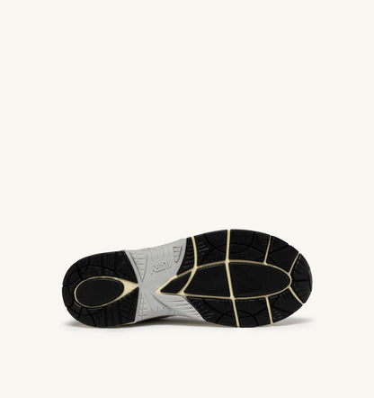AUTRY Woman HYPERWAY SNEAKERS IN WHITE AND GRAY LEATHER AND MESH