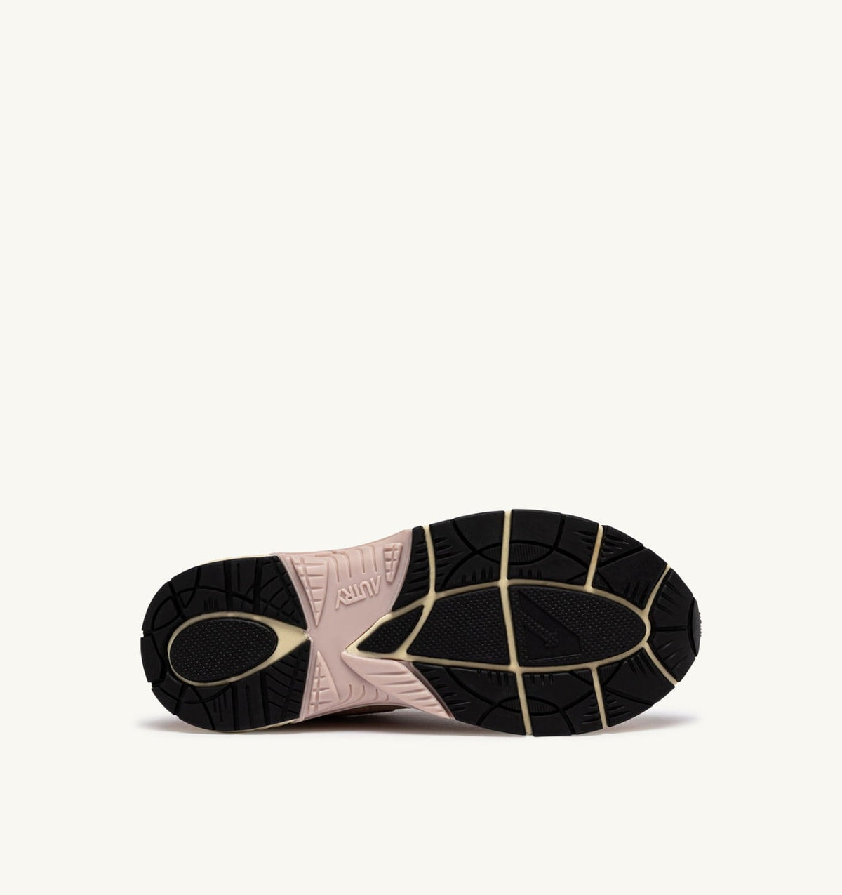 AUTRY Woman HYPERWAY SNEAKERS IN SILK AND WHITE SUEDE AND MESH