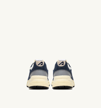 AUTRY Woman HYPERWAY SNEAKERS IN BLUETTE AND MARSHMALLOW MESH AND SUEDE