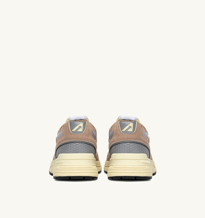 AUTRY Woman HYPERWAY SNEAKERS IN SOUTHERN MOONLIGHT AND SILVER MESH AND SUEDE