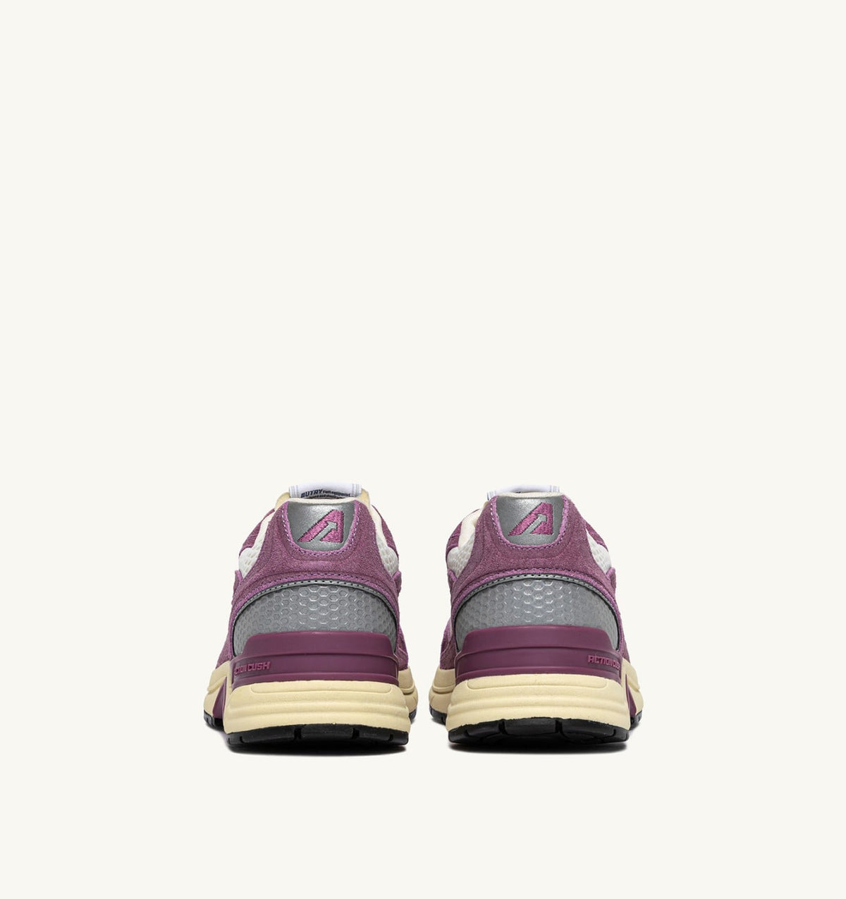 AUTRY Woman HYPERWAY SNEAKERS IN SAND AND FIRENZE MESH AND SUEDE