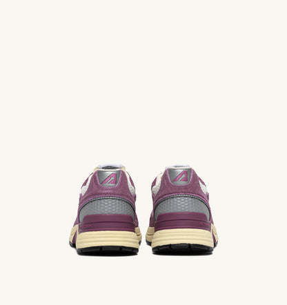 AUTRY Woman HYPERWAY SNEAKERS IN SAND AND FIRENZE MESH AND SUEDE