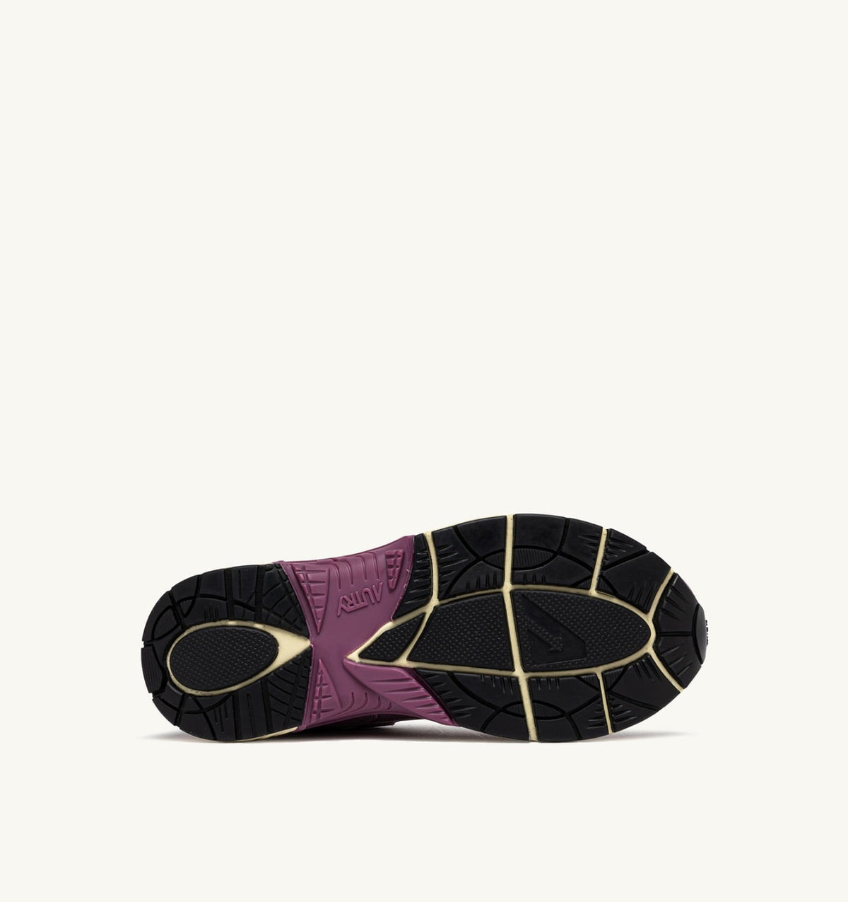 AUTRY Woman HYPERWAY SNEAKERS IN SAND AND FIRENZE MESH AND SUEDE