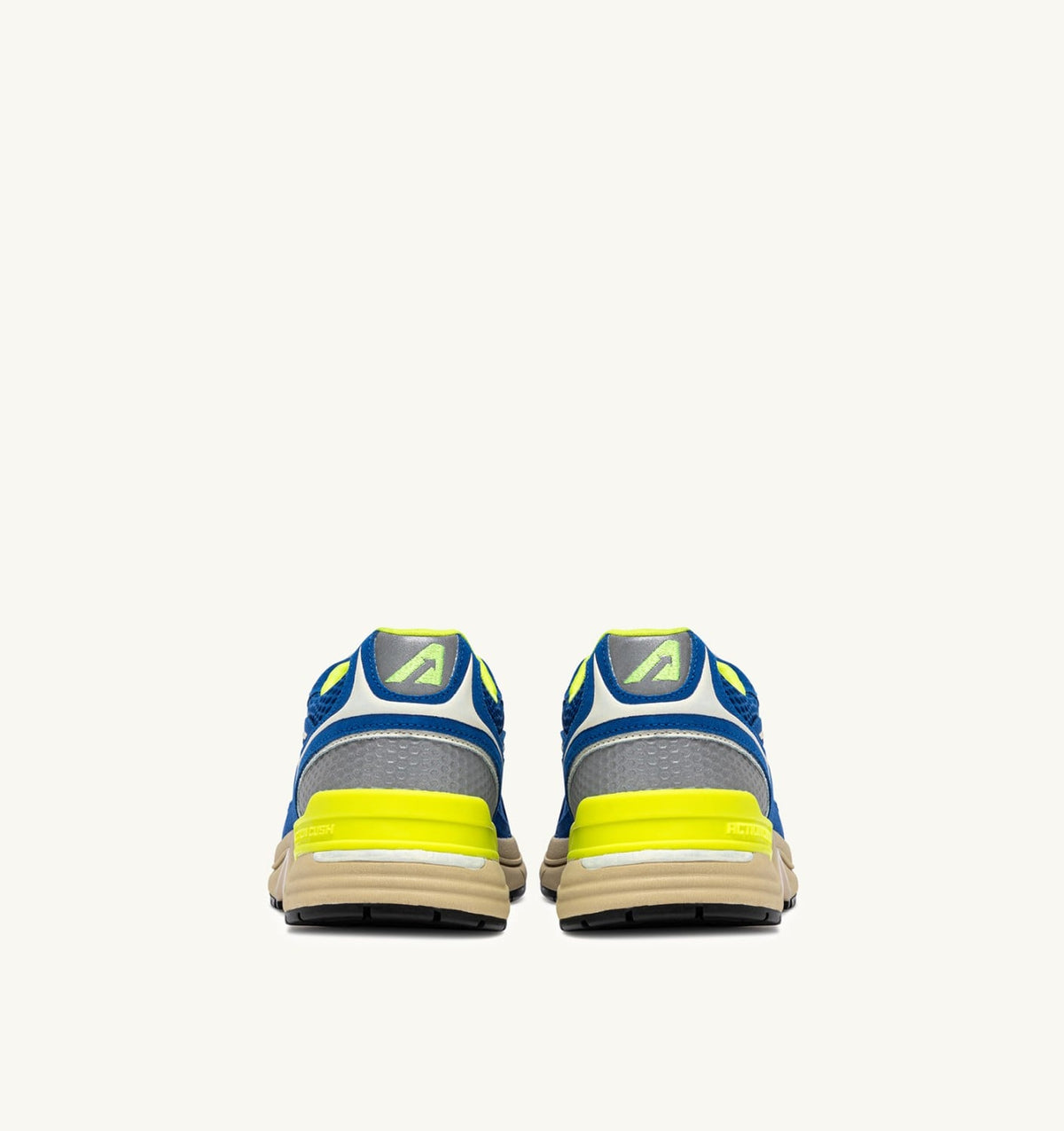 AUTRY Woman HYPERWAY SNEAKERS IN PRINCESS BLUE AND VANILLA ICE MESH AND SUEDE