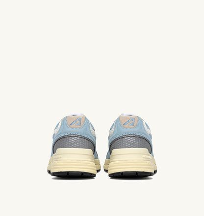 AUTRY Woman HYPERWAY SNEAKERS IN PORTOFINO AND MARSHMALLOW MESH AND SUEDE