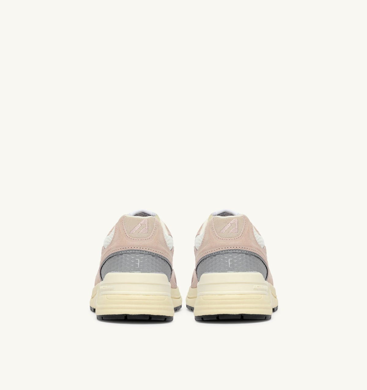 AUTRY Woman HYPERWAY SNEAKERS IN SILK AND MARSHMALLOW MESH AND SUEDE