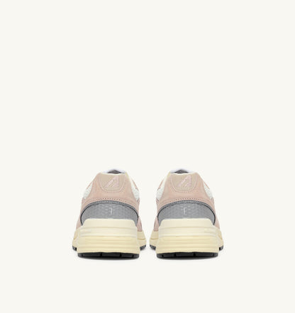AUTRY Woman HYPERWAY SNEAKERS IN SILK AND MARSHMALLOW MESH AND SUEDE