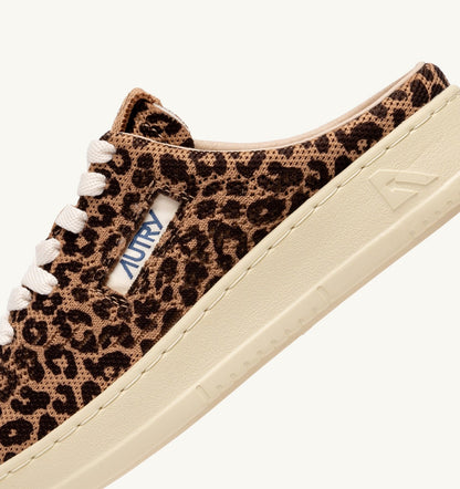 AUTRY Woman EASEKNIT MULE SNEAKERS LEOPARD