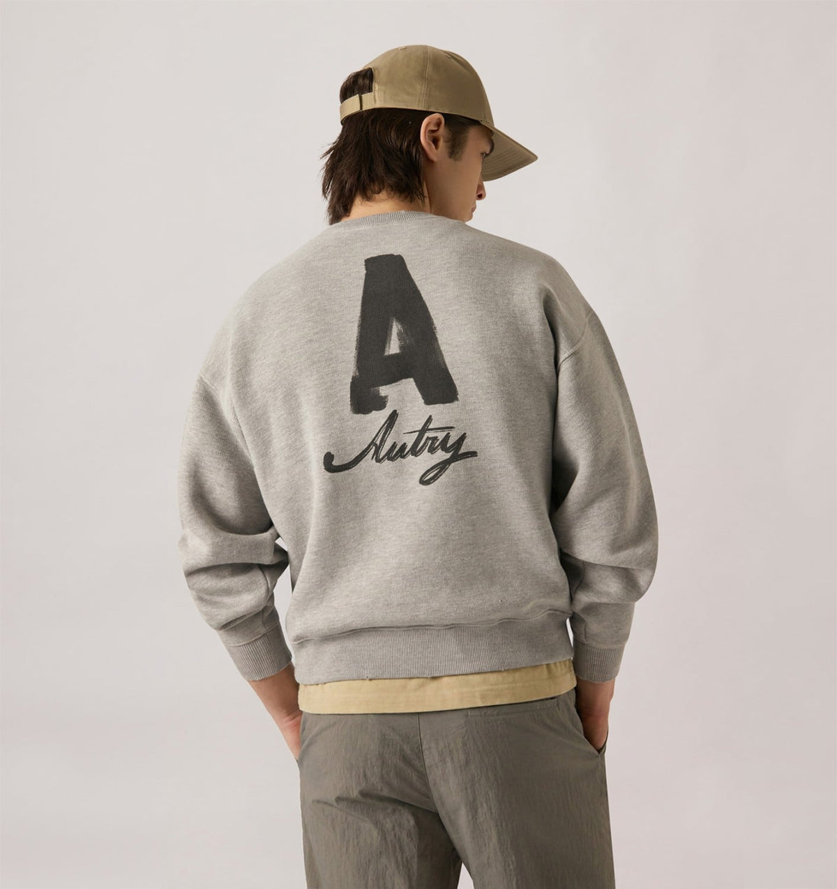 AUTRY Woman|Man HERITAGE SWEATSHIRT WITH WASHED EFFECT UNISEX