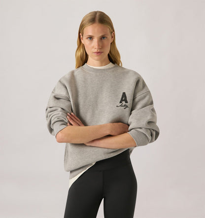 AUTRY Woman|Man HERITAGE SWEATSHIRT WITH WASHED EFFECT UNISEX