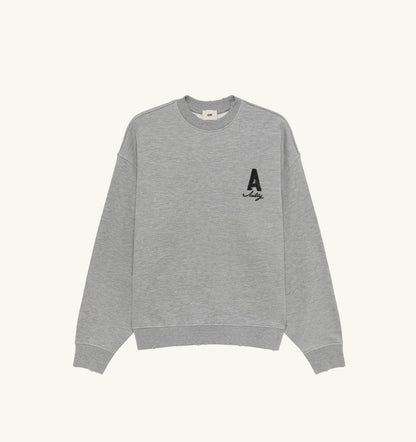 AUTRY Woman|Man HERITAGE SWEATSHIRT WITH WASHED EFFECT UNISEX
