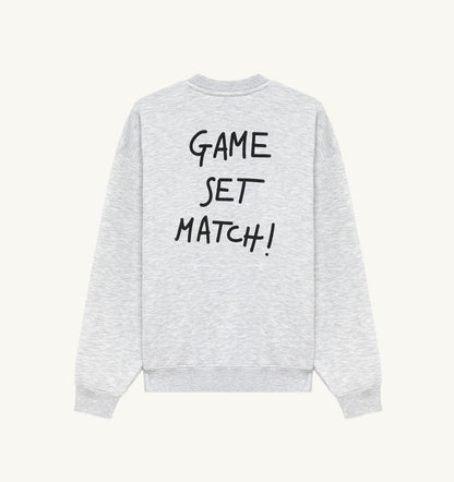 AUTRY Woman|Man 'GAME SET MATCH!' SWEATSHIRT UNISEX