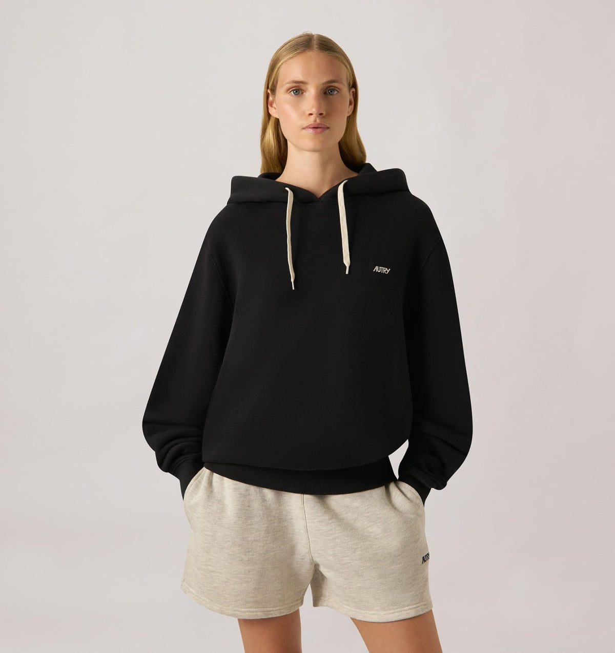 AUTRY Woman HOODIE WITH EMBROIDERED LOGO FOR WOMAN