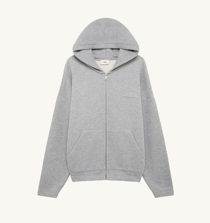 AUTRY Woman|Man TONAL LOGO FULL ZIP HOODIE UNISEX