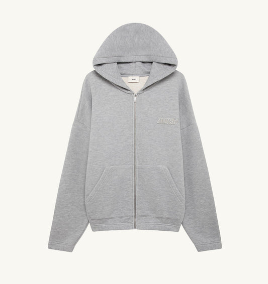 AUTRY Woman|Man TONAL LOGO FULL ZIP HOODIE UNISEX