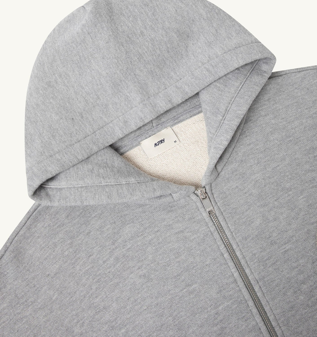 AUTRY Woman|Man TONAL LOGO FULL ZIP HOODIE UNISEX