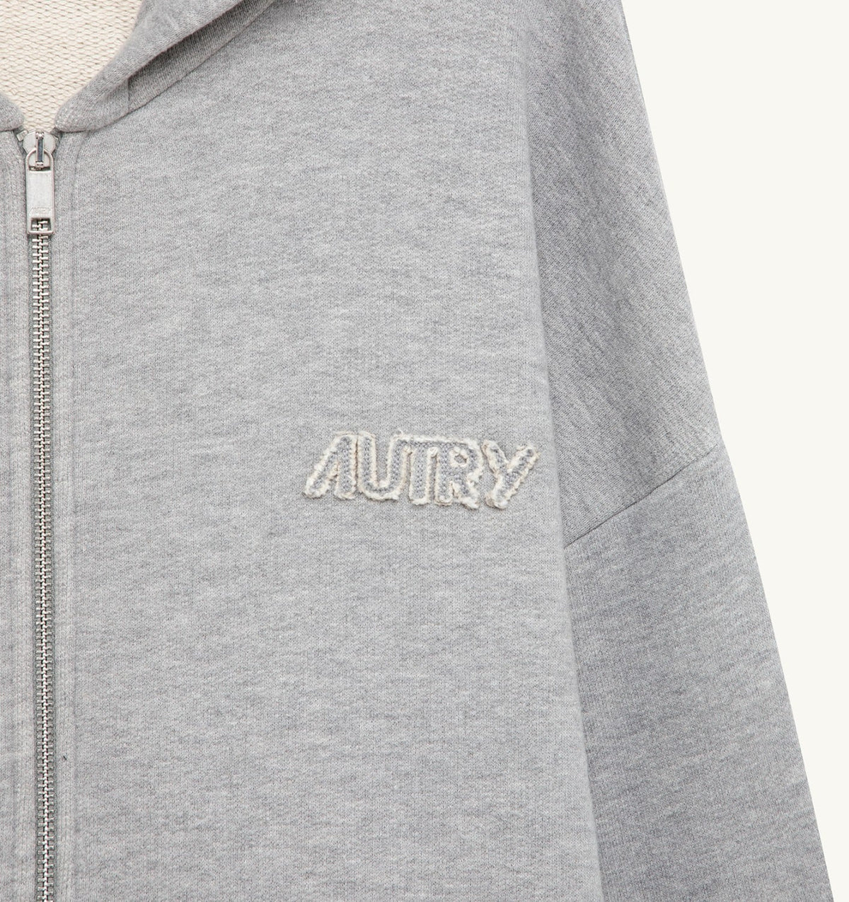 AUTRY Woman|Man TONAL LOGO FULL ZIP HOODIE UNISEX