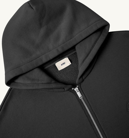 AUTRY Woman|Man TONAL LOGO FULL ZIP HOODIE UNISEX