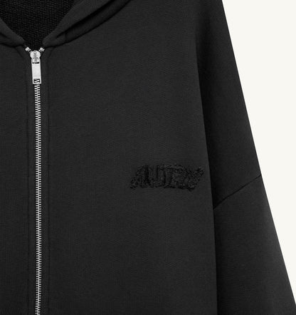 AUTRY Woman|Man TONAL LOGO FULL ZIP HOODIE UNISEX