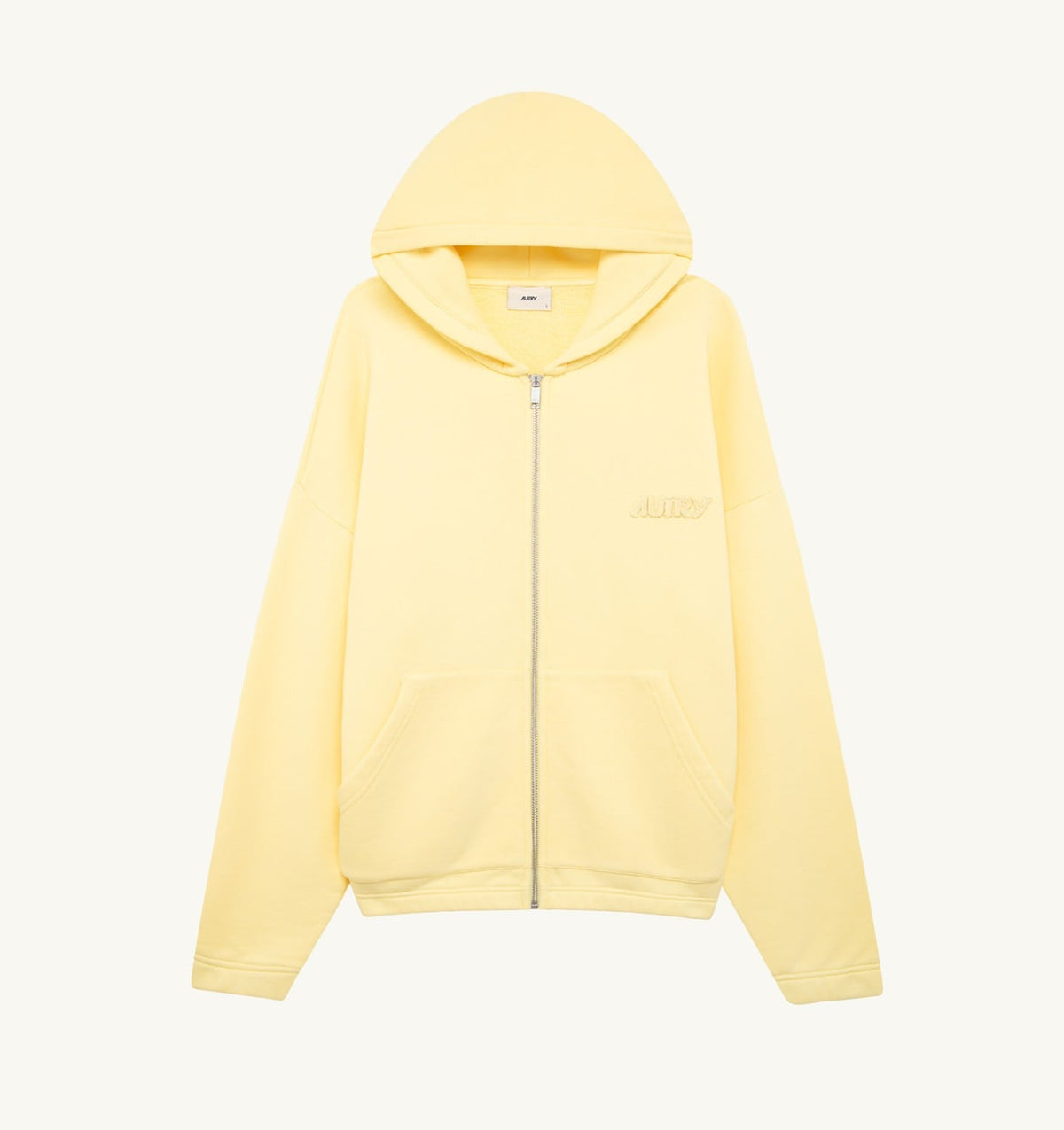 AUTRY Woman|Man TONAL LOGO FULL ZIP HOODIE UNISEX