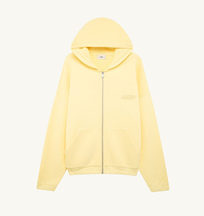 AUTRY Woman|Man TONAL LOGO FULL ZIP HOODIE UNISEX