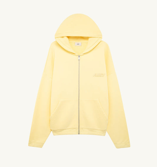 AUTRY Woman|Man TONAL LOGO FULL ZIP HOODIE UNISEX