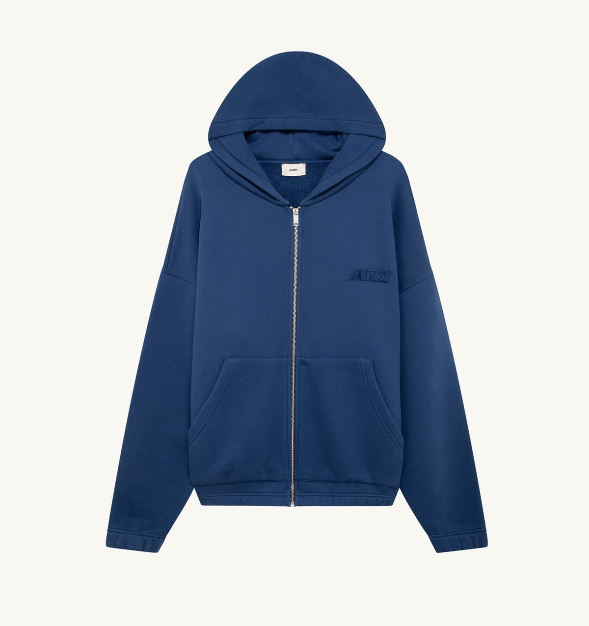 AUTRY Woman|Man TONAL LOGO FULL ZIP HOODIE UNISEX