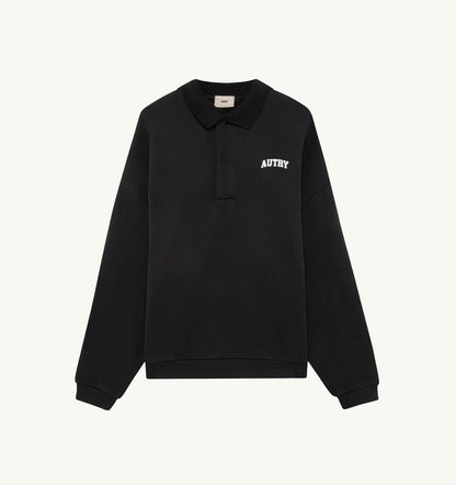 AUTRY Woman|Man COLLEGE POLO SWEATSHIRT UNISEX