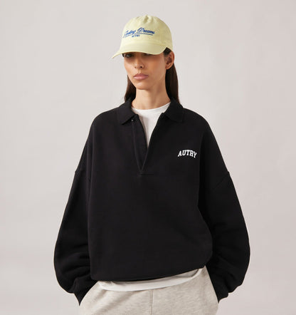 AUTRY Woman|Man COLLEGE POLO SWEATSHIRT UNISEX