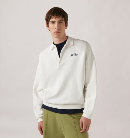 AUTRY Woman|Man COLLEGE POLO SWEATSHIRT UNISEX