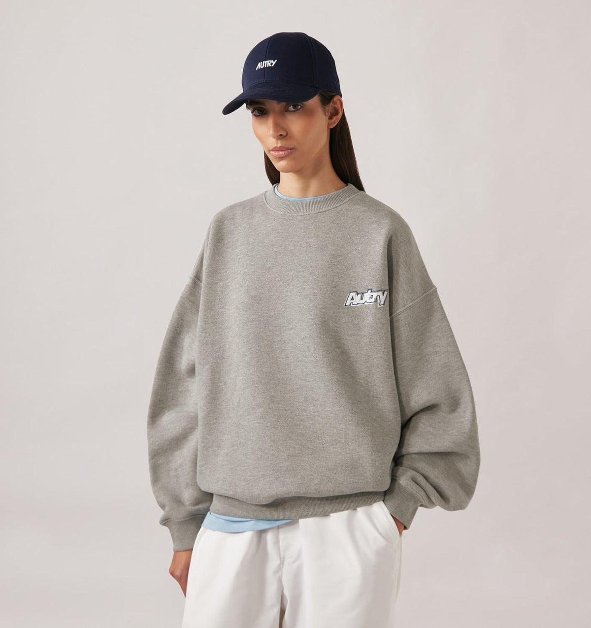 AUTRY Woman|Man DOUBLE LOGO SWEATSHIRT UNISEX