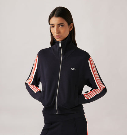 AUTRY Woman KNITTED VISCOSE FULL ZIP JACKET WOMAN
