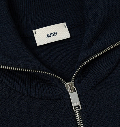 AUTRY Woman KNITTED TENNIS VISCOSE ZIP JACKET WOMAN
